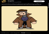 Angelo @DustLeap888 Follow wooimbouttamakeanameformyselfere 000 . 8:18 a.m. 04 Aug 24 · 743K Views .