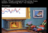 Libs: That coward Trump has been missing for 10 days! Trump: MAL