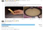 ***Cruddy Mary..... kinda molding parsnip, or tea made with rotten milk @CruddyMary - Apr 11 also FUN FACT! when milk curdles n rots the protein kinda break away frm the rest of the milk giving it a cool pattern? A 175 39 lil 19K ㅁ Cruddy Mary @CruddyMary choose molding parsnip bad milk tea 6,217 votes - Final results 12:53 AM - Apr 11, 2024 18.2K Views 82.3% 17.7%