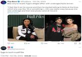 F Pop Base • @PopBase Oct 26, 2023 Blac Chyna recalls Tyga's alleged affair with underaged Kylie Jenner: "I feel like it ran its course and then he started talking to Kylie at the time, which she was like, 16 or something (...) [it] was really crazy because she was underage and then everybody came at me and Show more Viall Files P Q AB RECURSS 493 17 4K 58K Il 11M ☐ 1 @softdrivensnow tyga is such a pdf file 7:35 PM - Oct 26, 2023 918.8K Views