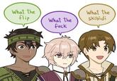 What the flip What the f--- What the skibidi M