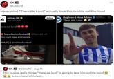 CK @CSSZNI Never mind "There We Land" actually took this brudda out the hood adidas UK @adidasUK here we land Manchester United @Man Utd 4h You can't beat an Original. #MUFC || @adidasFootball Follow Brighton & Hove Albion @Offici.... 7m There. We. Land. AN ADIDAS ODUCTION CK@CSSZNI - Aug 11 This brudda really thinks "there we land" is going to take him out the hood x.com/csszni/status/...