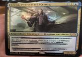 Urza, Prince of Kroog 200 7 Legendary Creature - Human Artificer Antifacerea ereannies you control get +2/+2 6: Create a token that's a copy of target artifact you control, except it's L Soldier creature in addition to its other Lypes. The happy toer Yories's coffers fund bu 226/287 R BRO EN JOSHUA RAPHAEL gant reach. 2/3 TM & © 2022 Wizards of the Coast