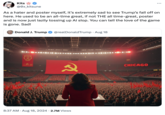 Kits @0x_kitsune As a hater and poster myself, it's extremely sad to see Trump's fall off on here. He used to be an all-time great, if not THE all time-great, poster and is now just lazily tossing up Al slop. You can tell the love of the game is gone. Sad! Donald J. Trump @realDonaldTrump • Aug 18 • 8:37 AM ⚫ Aug 18, 2024 2.7M Views 込 CHICAGO