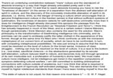 There's an underlying contradiction between “mere” culture and the standpoint of absolute knowing in a way that Hegel already articulated pretty well in the Phenomenology of Spirit. I'd add that to reach absolute knowing you have to risk the "loneliness of decision" (in the sense of a separation from the abstract self-alienation of spirit in culture, and the discovery of the concretely irreducible alienation of spirit in its absolute, i.e. divine, limit), so the danger of having a culture which encourages that (a genuine Enlightenment culture in the Kantian sense) is that without sufficient systems of sublimation, the loneliness of decision selects for self-destructive criminality more than it does for intelligence (Hegel already discussed this apropos the passage from the Enlightenment to the French Revolution as "Absolute Freedom and Terror”). I think this has actually happened in much of the West, and to a certain extent I blame Marxism, though paradoxically I think Marxism also contains the seed for the solution. Marx's philosophy is the transformation of freethinking intelligence into criminality, and its premises can be used to endlessly justify the latter clothed in the appearance of the former, though at the same time it's Marx who I think confronts us with the immanent metaphysics of our current form of sociality, which do have to be confronted, in turn, with competing metaphysical possibilities. He was just wrong to assume that the issue could be resolved on the level of culture (in the broad sense, inclusive of class struggle)... nothing can truly be resolved on the level of culture, it is a race to the bottom (i.e., one-sided, sacrificial violence—in the abstractions generated by its secular self-alienation, culture reduces itself to nature, and becomes truly evil through ignorance of its own irreducible evil, a profanation of humanity's divine task). We must make culture more intelligent, not let intelligence get mired in the repetition compulsions of symptom-defending cultural warfare. I am still committed to building philosophical connections with culture outside of academia, but I now think that what is required is principally a spirit of rigorously self-activated pedagogy. This also demands that I hold myself to higher intellectual standards than those I have been holding myself to thus far. "The state of nature is not unjust; for that reason one must leave it." — G. W. F. Hegel.