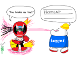 fart "You broke my toy!" Homsar Pee homsar