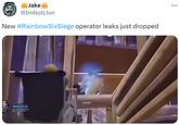 Jakew @ImNotL1on New #RainbowSixSiege operator leaks just dropped WHEELS