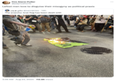 3:39 AM Aug 23, 2024 112.8K Views Fire Alarm Puller @paynushurts Leftist men love to disguise their misogyny as political praxis @samijiries • 14h The anarcho-brat flag has been dealt with bra