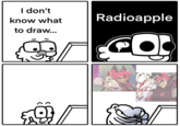 I don't know what Radioapple to draw...