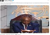 Peter Hague @peterrhague Feel like the President of Botswana being shown a massive diamond has meme potential e A 8:12 AM - Aug 24, 2024 14K Views