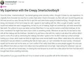 My Experience with the Creepy Smartschoolboy9 r/smartschoolboy9.3 days ago Primary-Singer3741 18 NSFW My Experience with the Creepy Smartschoolboy9 Since this bloke, "smartschoolboy9," has started gaining some notoriety online, I thought I'd share my own experience. I'm originally from Doncaster but now live in London. Back when I lived in Doncaster, my then-wife and I would frequently see this man around our area. She was the first to spot him and came home saying he looked terrifying. I thought she was being a bit dramatic at first, but to keep her safe, I agreed to start walking with her. After a couple of weeks, I saw him myself and realized she wasn't exaggerating. He had on a lot of makeup, bright red overlined lips, and what seemed like fake teeth. The uniform he wore was darker and less fitted than it is now, and he carried a small black briefcase. At the time, I wondered if he might have been a burn victim or something similar. Whenever we saw him, he was hard to miss with all that makeup and the briefcase. I decided to try and have a chat with him, mainly to ask about the uniform (didn't want to come off as rude by mentioning the makeup). But when I spoke to him, he didn't make eye contact and kept looking up or down, which made me think he might have some mental health issues. When I asked about the uniform, he mentioned it was job-related or something like that (it's been years, so I can't remember the exact words). I introduced myself, but he never told me his name, so I can't confirm if he's really David Alter as some people suggest. His voice was also different from what you hear in his videos more low-pitched and not as high. I kept seeing him whenever I was out with my ex-wife until we moved away. I'm sharing this now because my ex sent me a video about him from YouTube and it brought back those unsettling memories. Ask questions if you guys would like and I'd try to answer as best as possible with all the information I have.