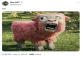 Lol Docm77 @docm77 ... . 2:26 PM Sep 4, 2024 45K Views