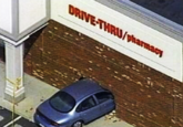 DRIVE-THRU/pharmacy