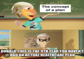 tem pho Zaltable The concept of a plan YOKE HEALTH DIET nickelodeonkids.tumblr.com tion DONALD, THIS IS THE 9TH YEAR YOU HAVEN'T HAD AN ACTUAL HEALTHCARE PLAN