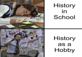 M 121 History in School History as a Hobby