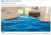 Wish Discount Giveaways Sponsored Our big sale just started Tap the ad to claim discounted prices Wish 3D Peaceful Blue Sea Water Floor Mural Photo Flooring Wallpaper P... SHOP NOW