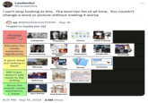 Laudandus @Laudandus I can't stop looking at this. The best tier list of all time. You couldn't change a word or picture without making it worse xa @SPACEGHOSTDERP Sep 16 Tropes in media tier list Absolute GOAT Elevates the media experience significantly A good detail but lacking in depth Protagonists Themes Philosophy Moral Greyness Foreshadowing Dark Subject Matter Subversions Antagonists Psychology Betrayals Genre Deconstructions Mid trope, doesn't add much to the writing Sours the overall media experience, L trope. References Metafiction ? Open Endings Post-Modernism 8:31 PM • Sep 16, 2024 2.6M Views Writing SHOW TELL Brian pursed his land clenched Brian was angry મારી નવી હી બન Aggantic grin spread as Baley was Why the sky on the 4th of July Show, Don't Tell Symbolism Symbolism :