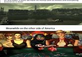 air and water is toxic we have no money and no homes and everything around us is dead' Meanwhile on the other side of America 111