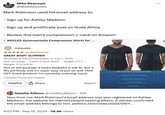 Mike Beauvais @MikeBeauvais Mark Robinson used his email address to: - Sign up for Ashley Madison - Sign up and prolifically post on Nude Africa - Review this men's compression v-neck on Amazon < KOCLES Gynecomastia Compression Shirts for ... minisoldr Verified Purchase GREAT BODY SLIMMER Reviewed in the United States on July 7, 2024 Size: XX-Large Color: V Neck Black Weight: 315-320 lb Height: 5'11" Out of the package it looks doubtful it will fit. But it fits perfectly and it's super easy to put on and TAKE OFF. Great product! I'm currently ordering more! 2 people found this helpful Helpful Share Report KOCLES High Compression Tech High Performance Compression Hide "bear belly" with special structure panels Extra Chest Compression Minimizes the look of gynecomastia Posture Correction Improve posture with criss cross back panels Back Support Hold your back straight, easing back pain Natalie Allison @natalie_allison • 13h New from me: Mark Robinson's email address was also registered on Ashley Madison, the website for married people seeking affairs. A adviser confirmed the email address belongs to him. politico.com/news/2024/09/1... 4:53 PM ⚫ Sep 19, 2024 58.8K Views