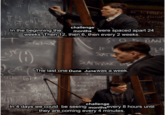 Cl clt 2Re U T -23-22 A> 1= 14(3)²+ M = 21a (3)12 challenge Za(3) b Zla (3) In the beginning the months were spaced apart 24 3 weeks. Then 12, then 6, then every 2 weeks. kan fo T sexhx (1) OS PLAN IF 94 SCAT SCATTERING Y Fasle o 4 est The last one Dune June was a week. 3:05 PAGE SATHING ASOF = 3(+) De ROUCH SATRON DA b Stick Ja o challenge In 4 days we could be seeing months every 8 hours until they are coming every 4 minutes.