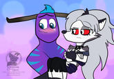 Tylor X Loona  Derpanade Toons https://www.deviantart.com/ serpanade-toons @serpanadetoons