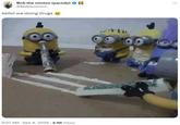 Bob the minion (parody) @Bobisminion bello! we doing drugs 9:07 AM Sep 4, 2024 5.1M Views