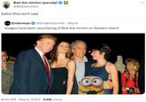 Bob the minion (parody) @Bobisminion bello! this isn't real Enderman @EndermanonX - Sep 6 Images have been resurfacing of Bob the minion on Epstein island • 8:40 AM Sep 6, 2024 9.6M Views ...