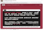 COLUMBIA APARTHE UNIVERSITY DIVEST yiddishinprofile @eddyportnoy Placing a Jewish national project at the head of your omnicause of evils is nothing less than conspiratorial and fascistic. cuapartheiddivest 21m UNITY OF FIELDS unity_of_fields FARES ARE FREE. DON'T PAY. JOIN US IN MASS FARE EVASION. TAKE OUR CITY BACK FROM THE PIGS. LET REPRESSION BREED MORE RESISTANCE. ALL ZIONIST, POLICE & SURVEILLANCE INFRASTRUCTURE ARE LEGITIMATE TARGETS UNITY OF FIELDS unity_of_fields WE DECLARE FARES ARE FREE! WE CALL FOR MASS FARE EVASION! LET REPRESSION BREED MORE RESIST... 8:48 AM ⚫ Sep 17, 2024 23.8K Views