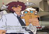 Baking my long distance bf into a cookie because I miss him Klovi
