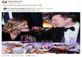 Maye Musk @mayemusk I went back to the hotel with Elon. C Dr. Simon Goddek @goddeketal • Sep 24 We all know what happened next... • 8:03 PM ⚫ Sep 25, 2024 3.4M Views