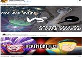 Cris Mostacho @Kurisukato. Follow Literalmente es esto X THE BIG BANG VS SPERM CELL ON A USED CONDOM Soul @KALSSASMLC Gohan vs Invincible (Dragon Ball vs Image) 3:39 PM May 2, 2023 DEATH BATTLE!