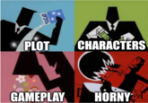 SUGAR PLOT CHARACTERS GAMEPLAY HORNY