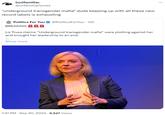 (un)familiar. @unfamiliartunes "underground transgender mafia" dude keeping up with all these new record labels is exhausting FOR Politics For You @PoliticoForYou ⚫ 12h You BREAKING Liz Truss claims "Underground transgender mafia" were plotting against her and brought her leadership to an end. Show more 1:41 PM - Sep 30, 2024 9,527 Views