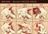 @Zarckets 0% BLUSH METER MEME 20% BAAA 40% 60% 80% 100% stop >11<