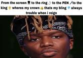 From the screen to the ring to the PEN to the king wheres my crown thats my bling trouble when i reign 0000000000 always 0000 DOD