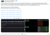 October 9th, 2024 tweet from hacker group BlackMeta, claiming responsibility for the "DDoS":https://knowyourmeme.com/memes/ddos Attack on "Internet Archive":https://knowyourmeme.com/memes/sites/internet-archive.