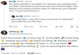 From the Screen to the Ring copypasta being used to troll KSI on X