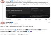 Streamer Ludwig posts the From the Screen to the Ring copypasta