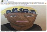 Poorly executed KSI portrait with the From the Screen to the Ring copypasta