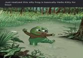 Just realized this silly frog is basically Hello Kitty for boys