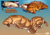 Croissant manatee 🥐 Reference (Croissant) 00 Rappenem
