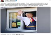 captive dreamer @captivedreamer7 Trump is the only political candidate in my lifetime that I've seen who could have pictures taken of him working a McDonalds drive-through and it still comes out kino, not as some "i'm one of you" shtick. Come back soon bere ardering . 12:00 AM Oct 21, 2024 223.9K Views