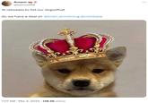 D Ansem @blknoiz06 1k retweets to list our dogwifhat do we have a deal sir @brian_armstrong @coinbase ⠀ 7:07 AM · Mar 3, 2024 138.5K Views