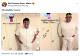 Repost of "TikToker":https://knowyourmeme.com/memes/sites/tiktok @maytheforcebewithrj's "Boo Inspired Outfits", where he wears all white and sticks his tongue out to mimic "Boo":https://knowyourmeme.com/memes/princess-boo from "Super Mario":https://knowyourmeme.com/memes/subcultures/super-mario. The image became a notable meme and "reaction":https://knowyourmeme.com/memes/reaction-images image in 2024.