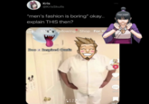 "Ace Attorney":https://knowyourmeme.com/memes/subcultures/phoenix-wright-ace-attorney edit of "TikToker":https://knowyourmeme.com/memes/sites/tiktok @maytheforcebewithrj's "Boo Inspired Outfit", where he wears all white and sticks his tongue out to mimic "Boo":https://knowyourmeme.com/memes/princess-boo from "Super Mario":https://knowyourmeme.com/memes/subcultures/super-mario. The image became a notable meme and "reaction":https://knowyourmeme.com/memes/reaction-images image in 2024.