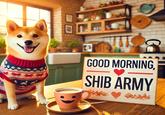 छ GOOD MORNING, SHIB ARMY
