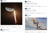 Examples of "Elon Musk's":https://knowyourmeme.com/memes/people/elon-musk tweets in early 2021 about "Dogecoin":https://knowyourmeme.com/memes/dogecoin. As a result of these tweets from Musk, "Dogecoin saw a significant boom":https://knowyourmeme.com/memes/events/early-2021-dogecoin-boom in value and prominence online.