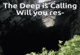 The Deep is Calling Will you res-