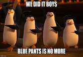 A Well Boys We Did it referencing the reversal of BLU Scout pants fix in _Team Fortress 2_