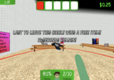 Scene from _Raldi's Crackhouse_. The game is a "<i>Baldi's Basics</i>":https://knowyourmeme.com/memes/subcultures/baldis-basics-in-education-and-learning mod hosted on GameJunk, created by cuzsie and Ronezkj15, and published on March 17th, 2023. The mod adds a number of pop culture and meme characters, including "Crypto Luigi":https://knowyourmeme.com/memes/sites/atlas-earth-i-just-bought-more-land-in-the-metaverse, "MrBeast":https://knowyourmeme.com/memes/people/mrbeast and "Van Man":https://knowyourmeme.com/memes/subcultures/south-park. The objective of the game is the escape Raldi's Crackhouse, with a version of Baldi chasing you with a knife. The games spawned many playthrough videos and meme edits on "YouTube":https://knowyourmeme.com/memes/sites/youtube in 2024.